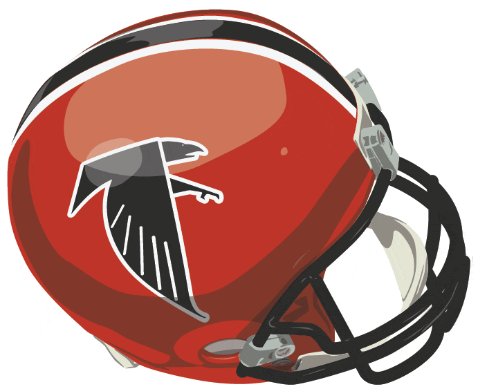 Atlanta Falcons 1984-1989 Helmet logo fabric transfer